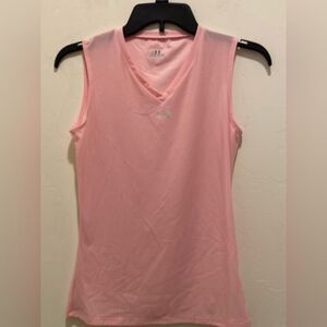 Under Armour womens athletic tank, pink, medium, EUC